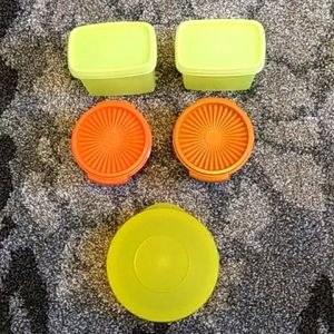 Vintage TuPpErWaRe x5 w/lids